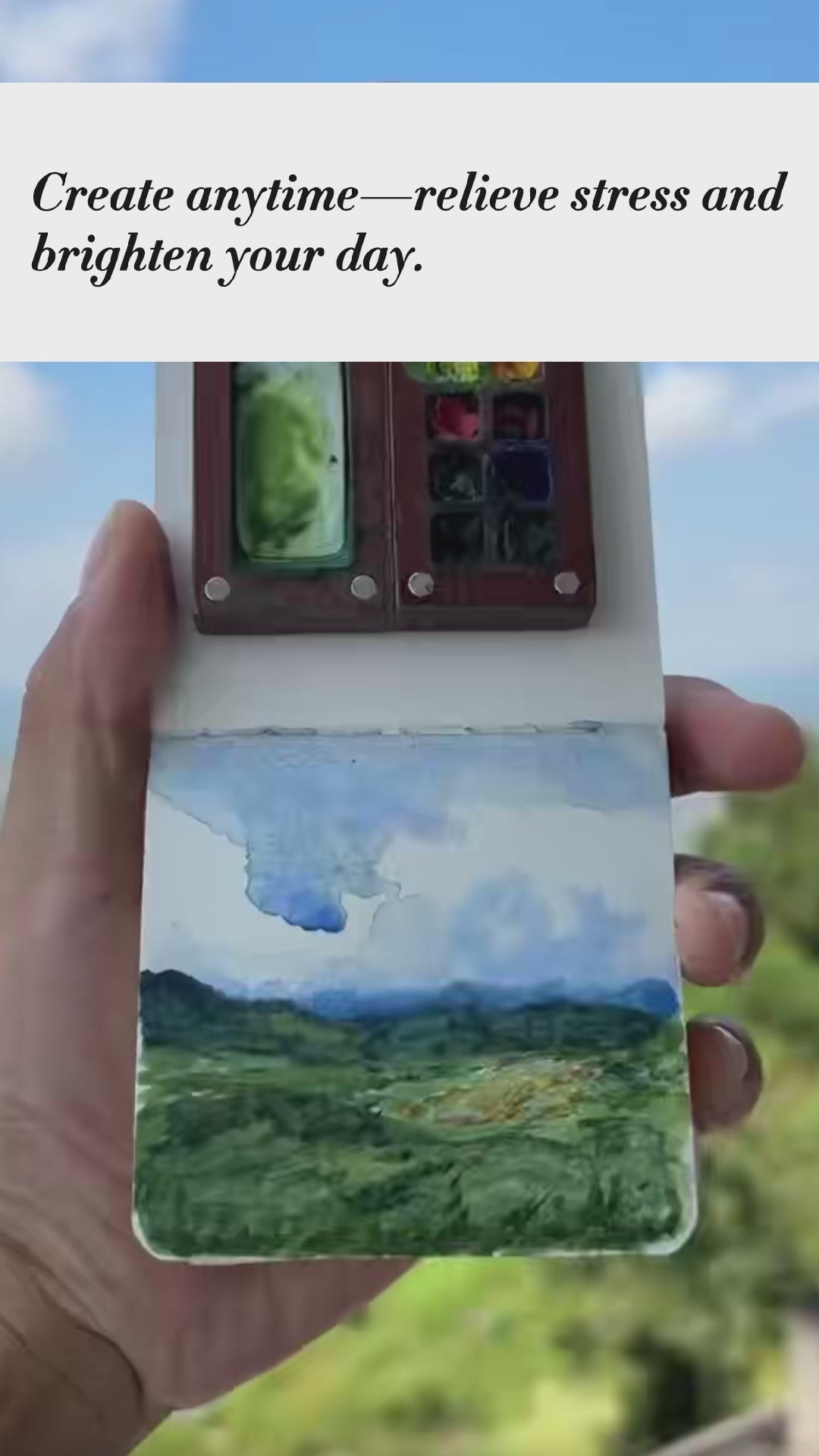 Mini Watercolor Kit–Everything You Need to Start P ainting Anywhere